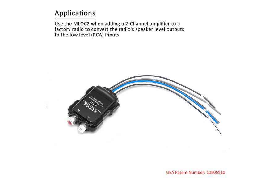 wiring harness metra line output converter diagram