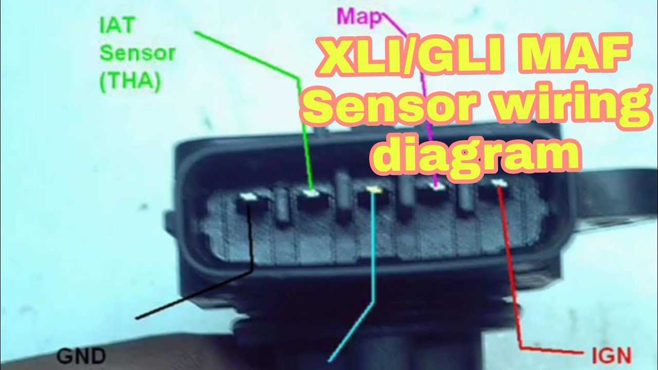 toyota 5 wire mass air flow sensor wiring diagram