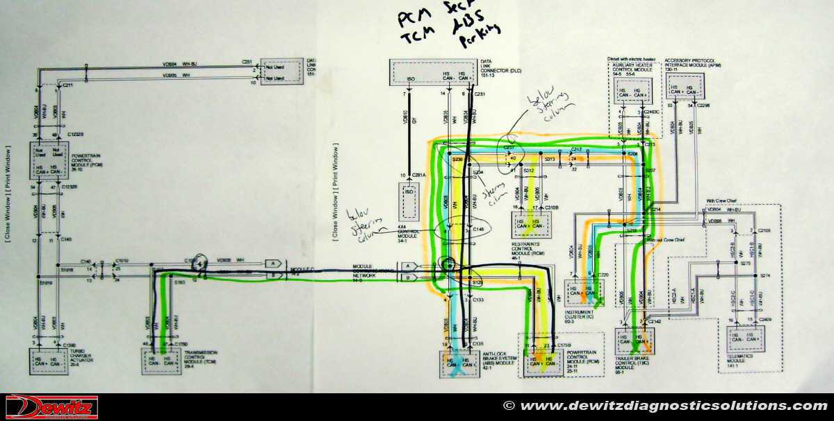 ford f250 wiring diagram for trailer lights