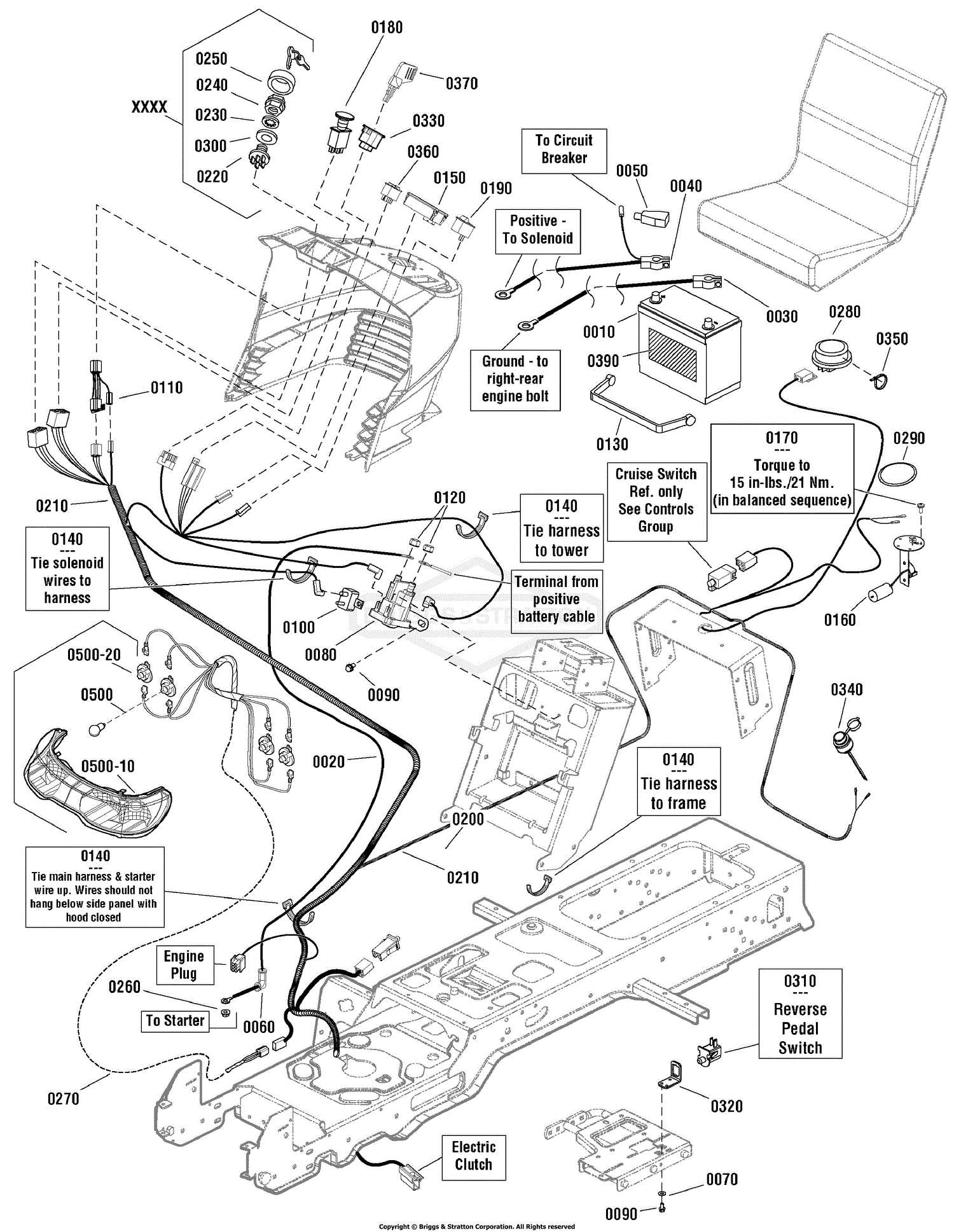 craftsman lawn mower wiring diagram