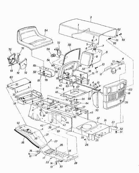 craftsman lawn mower wiring diagram