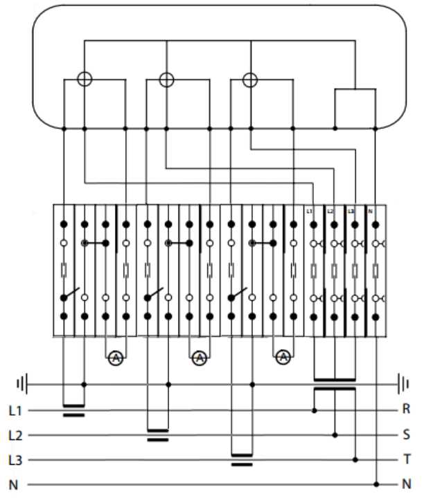 current transformer wiring diagram