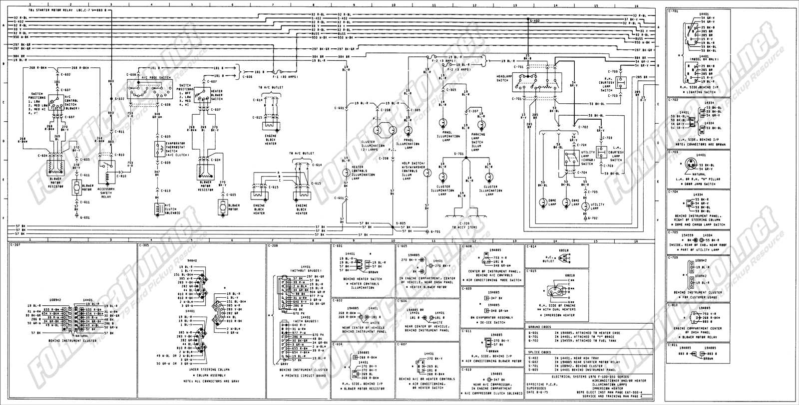 1979 ford f150 ignition switch wiring diagram