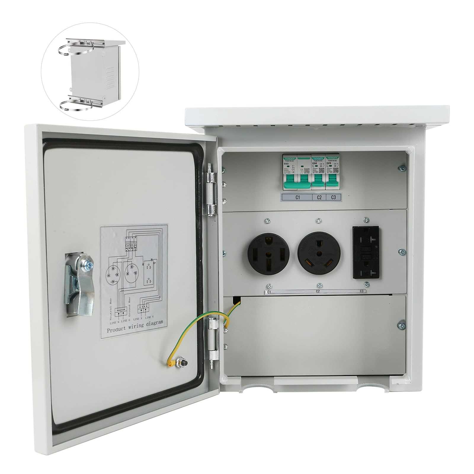 rv breaker box wiring diagram