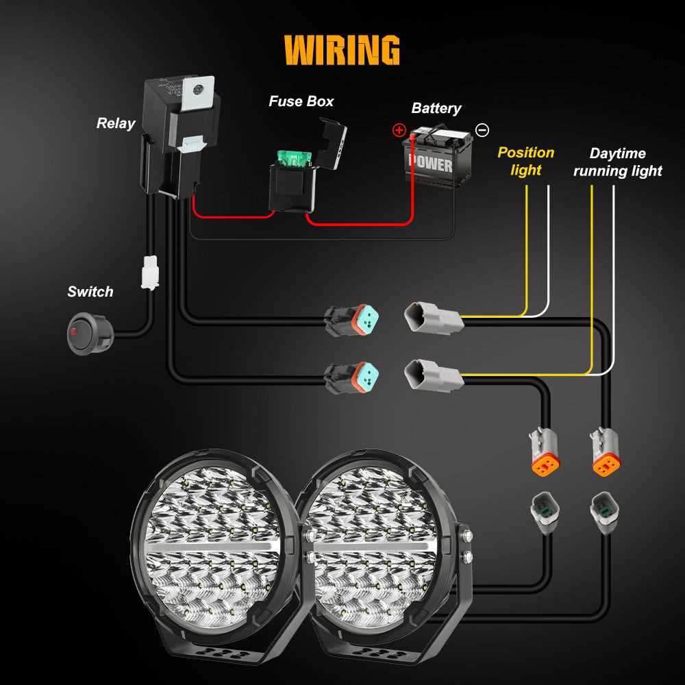 daylight running lights wiring diagram