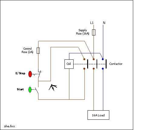 start stop station wiring diagram