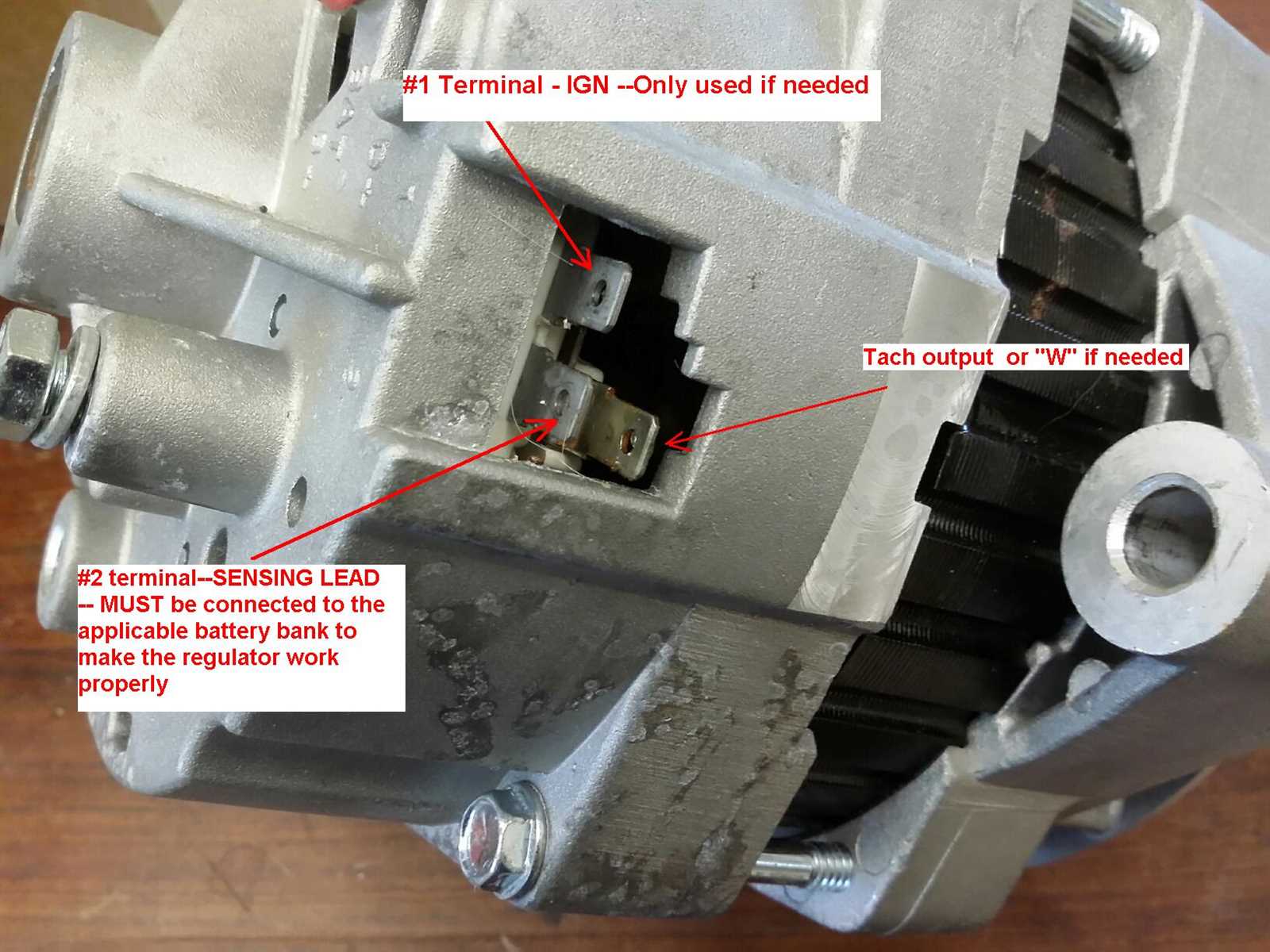 delco remy alternator wiring diagram 3 wire