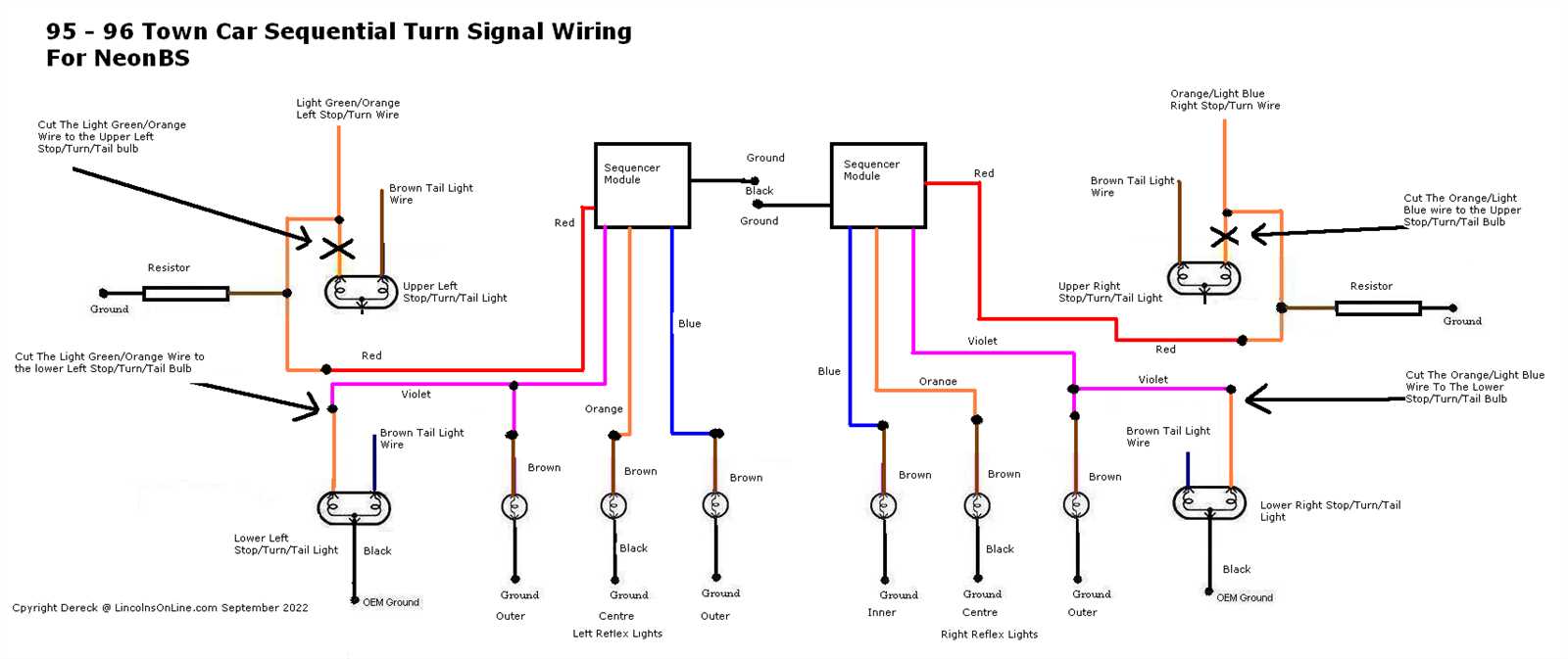 car light wiring diagram