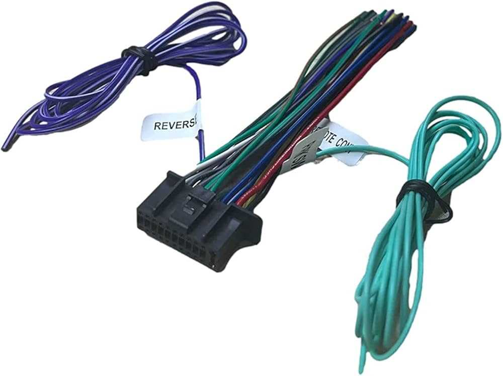 jvc car stereo wiring harness diagram