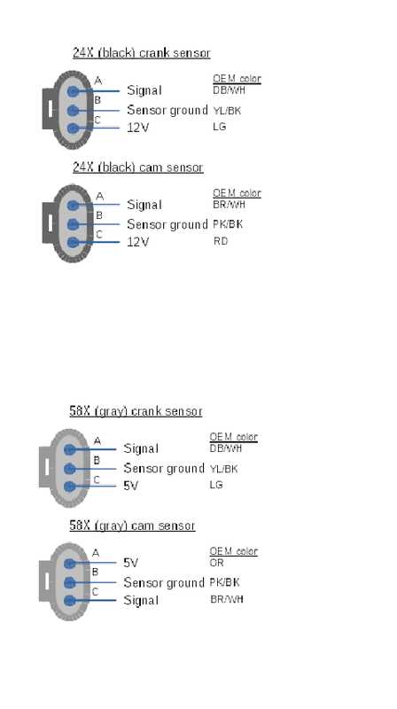 diagram 3 wire camshaft position sensor wiring harness