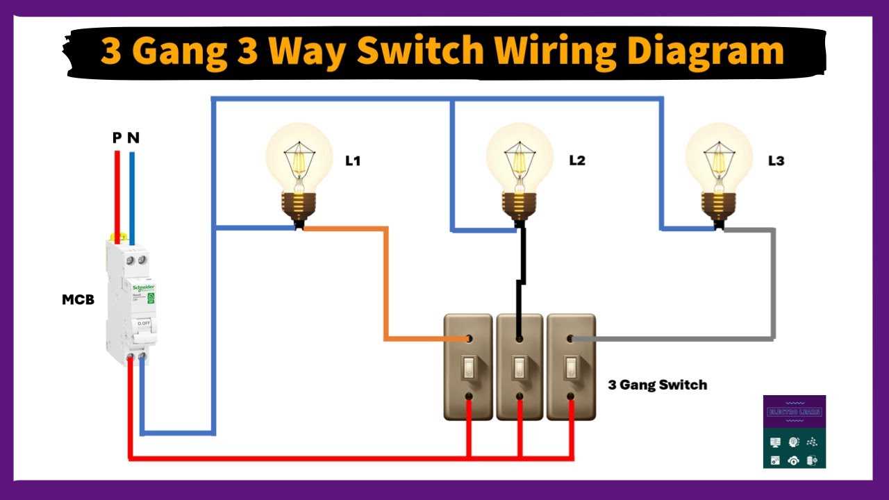 diagram for 3 way switch wiring