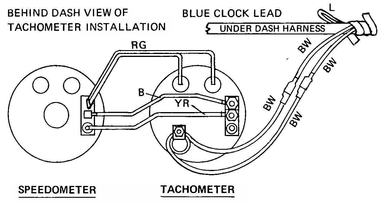 diesel tachometer wiring diagram