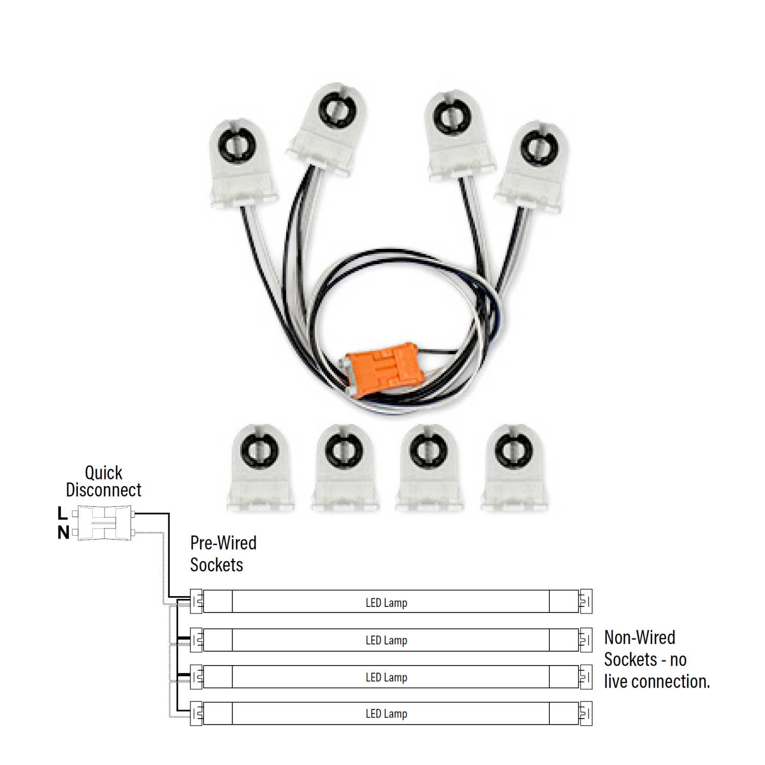 direct wire led tubes wiring diagram