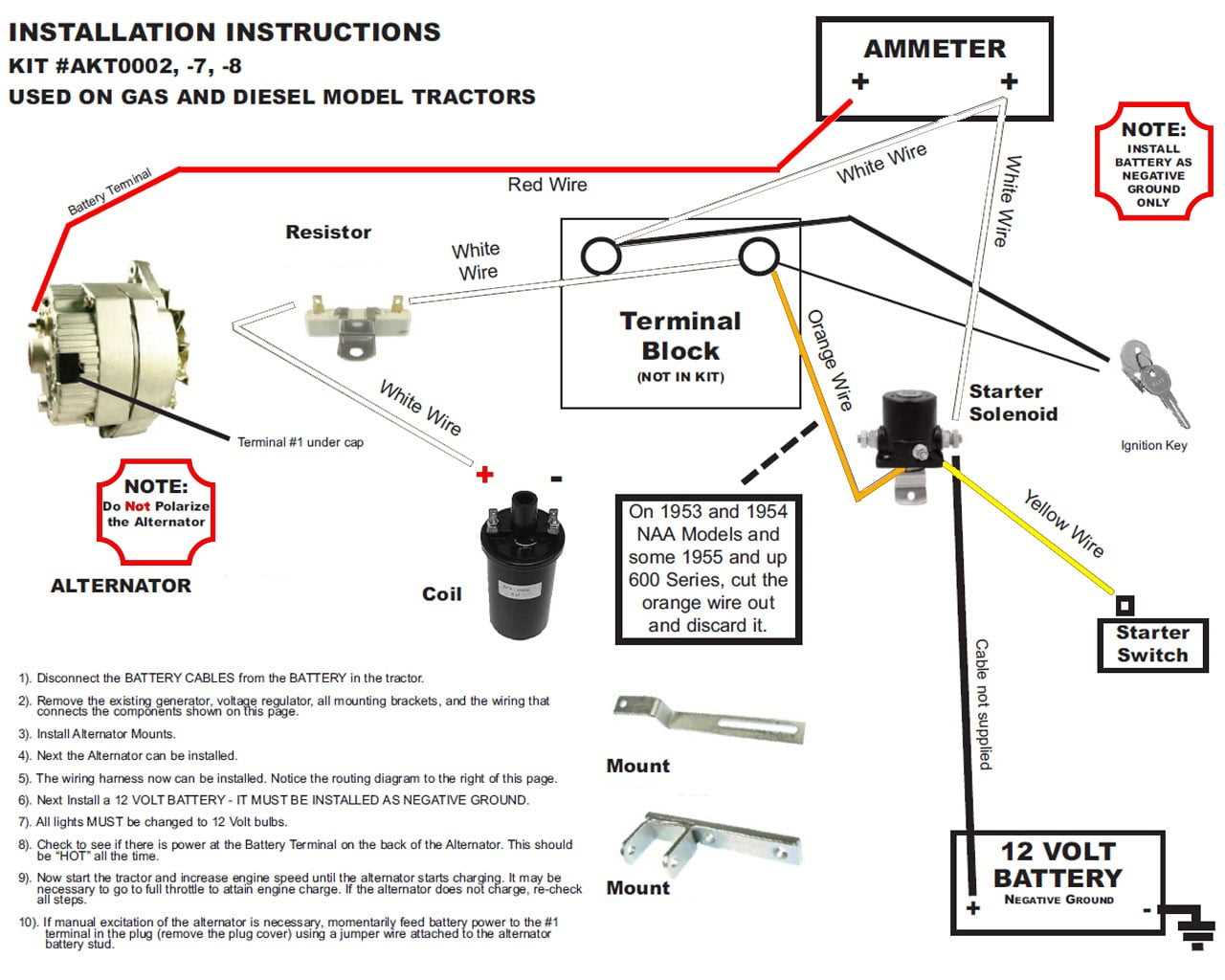 6 volt to 12 volt conversion wiring diagram