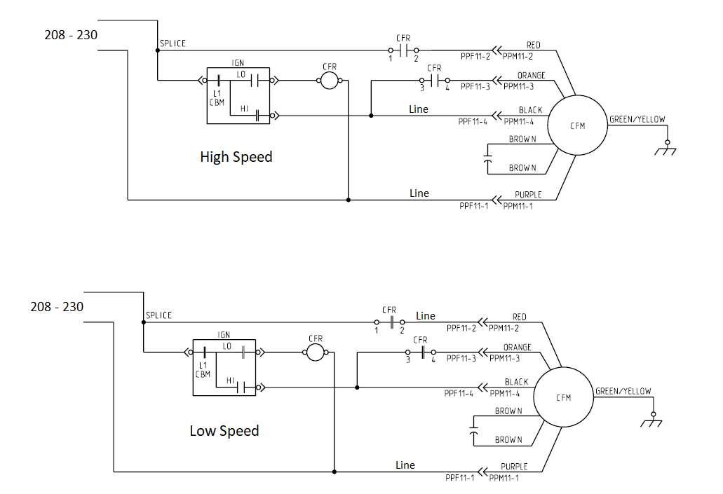 fan center relay wiring diagram