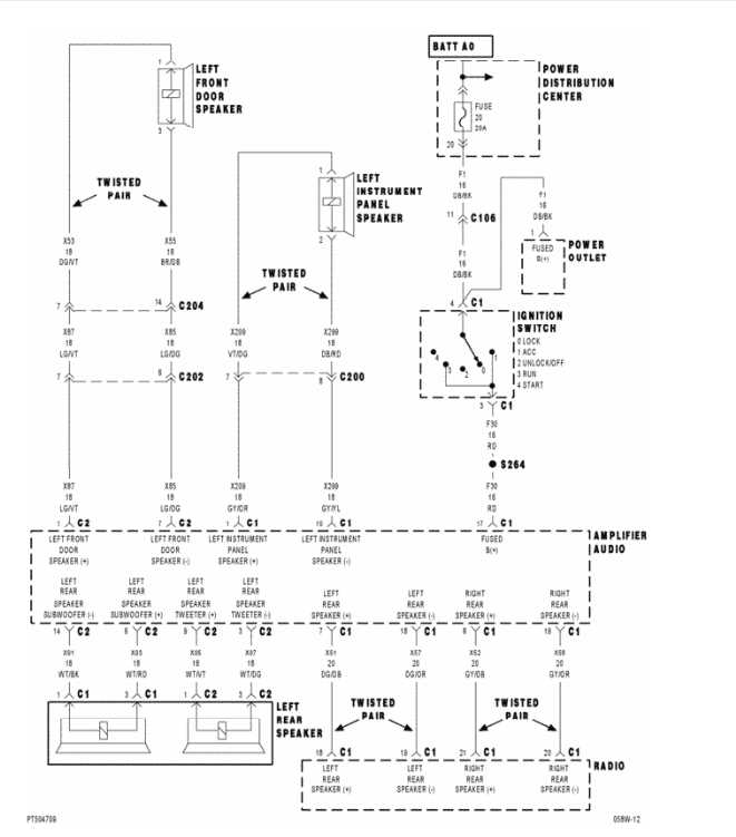 dodge ram infinity amp wiring diagram