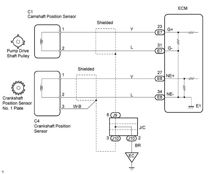 camshaft sensor wiring diagram