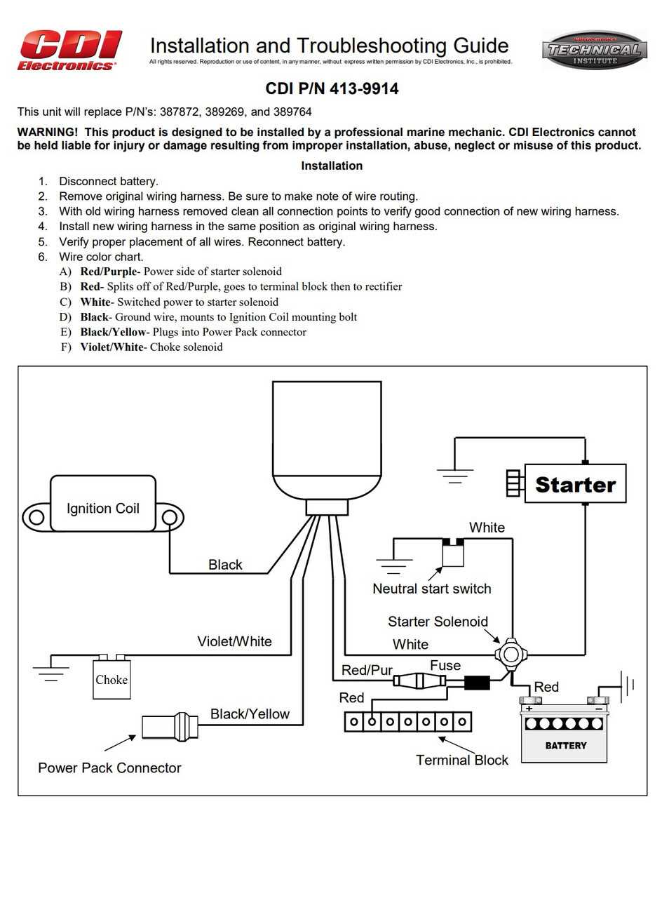 golight wiring diagram