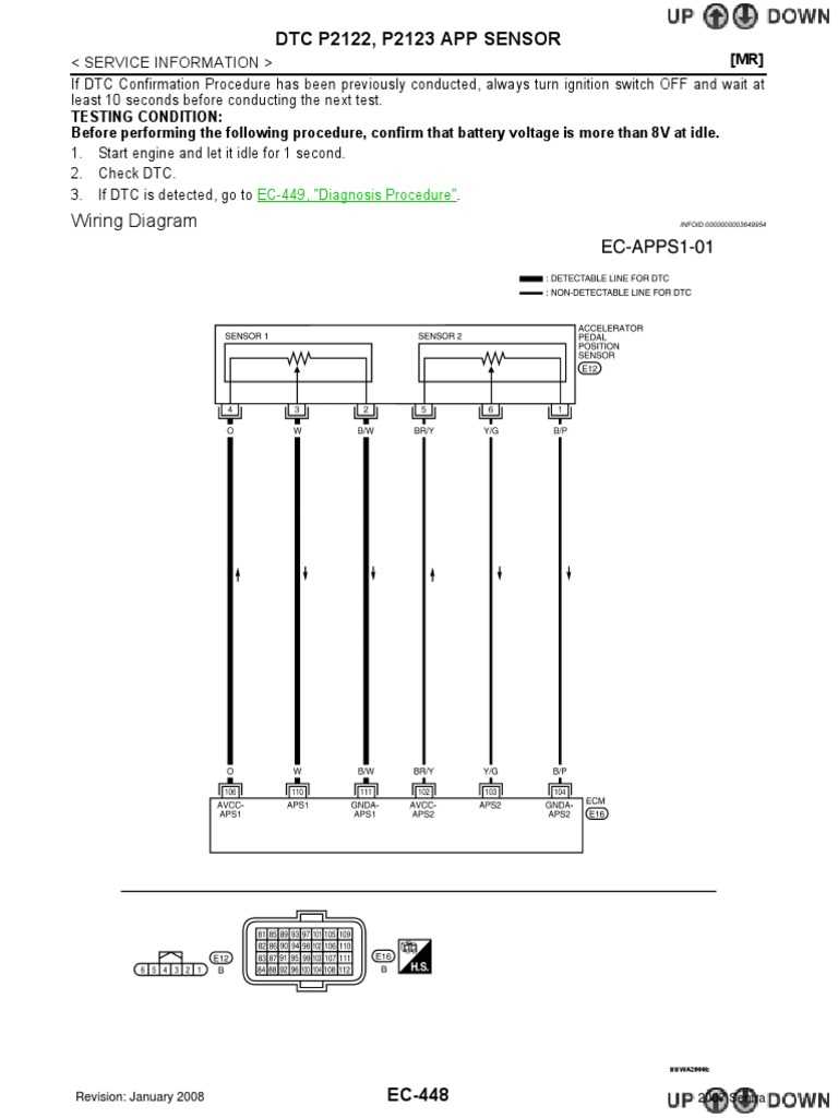 6 pin throttle position sensor wiring diagram