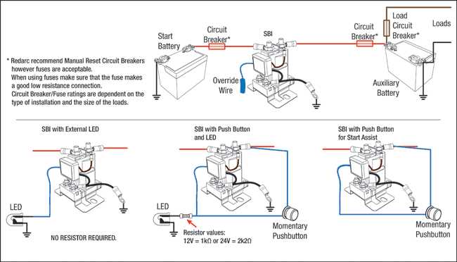 dual battery isolator wiring diagram