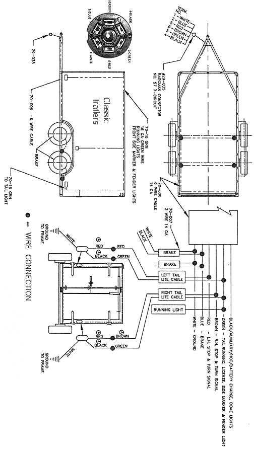 dump trailer wiring diagram