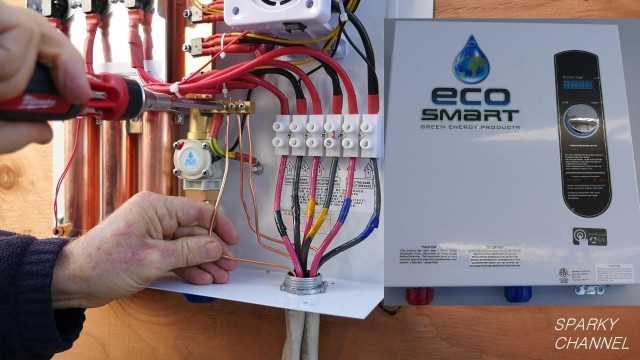 ecosmart tankless water heater wiring diagram