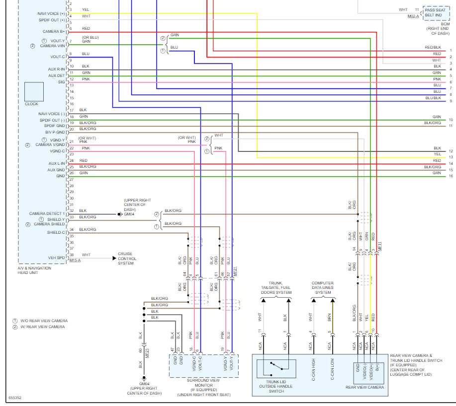 kia radio color wiring diagram