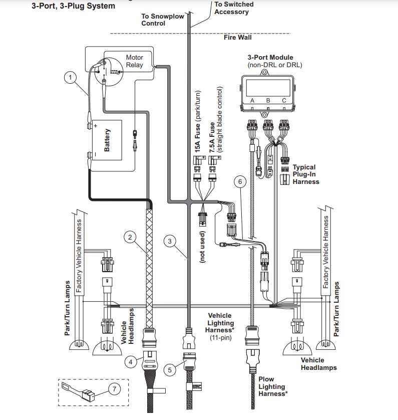 old western plow wiring diagram