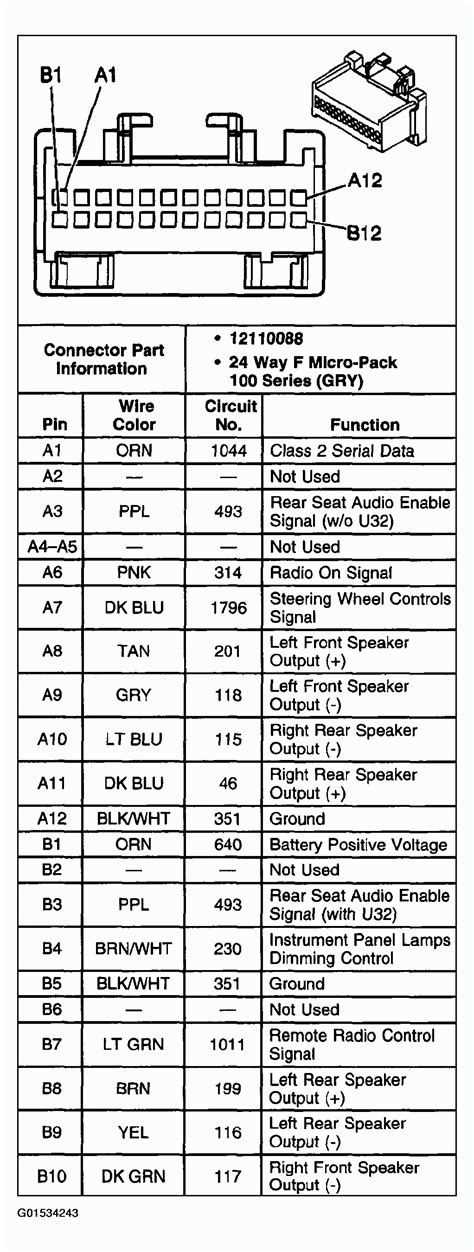 03 chevy silverado stereo wiring diagram