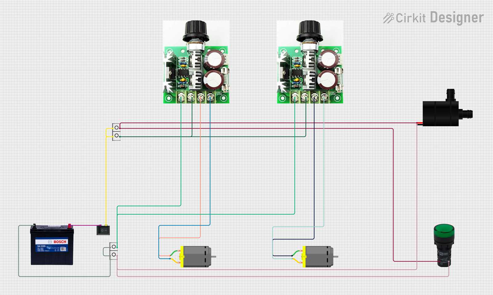 12v water pump wiring diagram