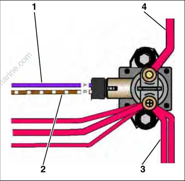 johnson outboard starter solenoid wiring diagram