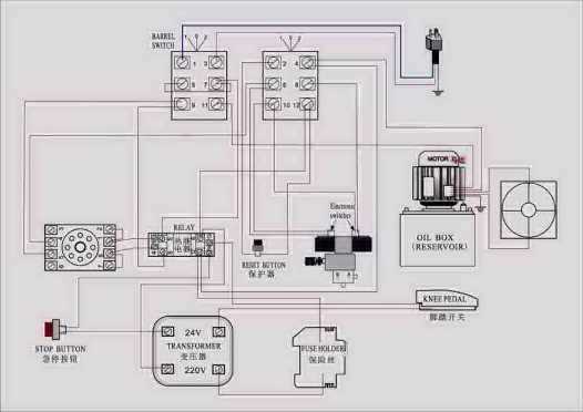 electric cement mixer switch wiring diagram