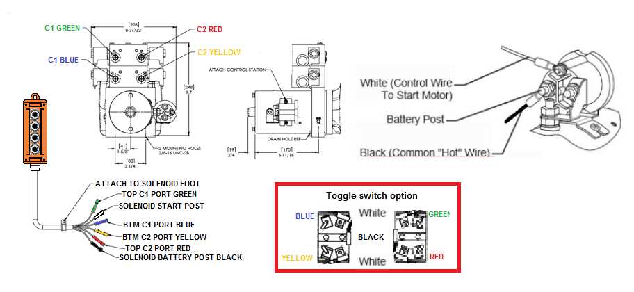 electric trailer jack switch wiring diagram