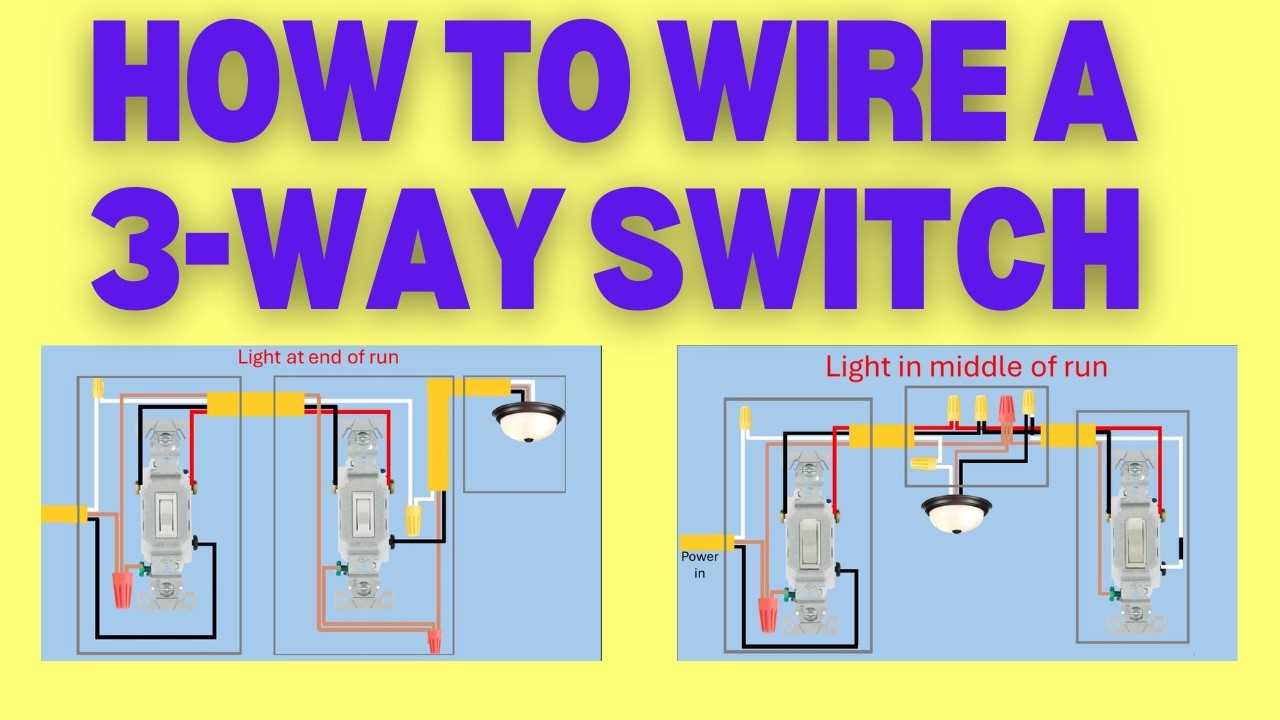 electrical wiring diagram 3 way switch