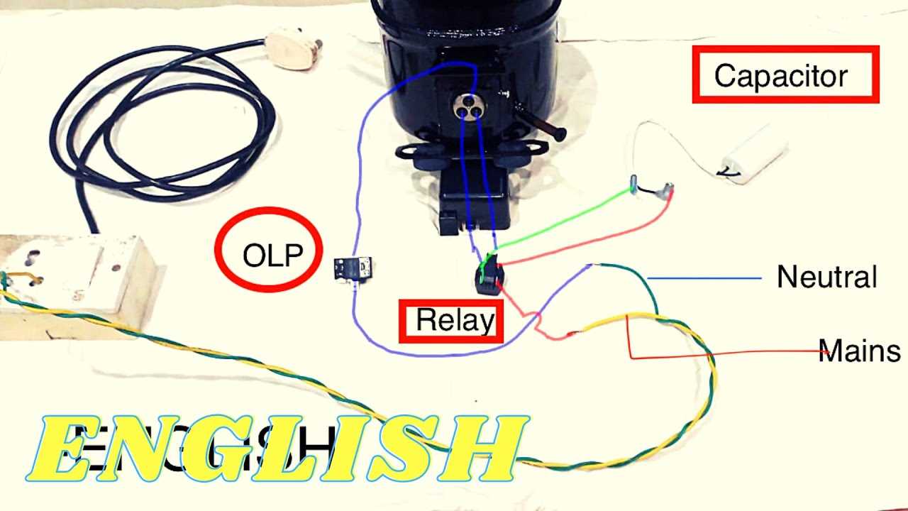 embraco start relay wiring diagram