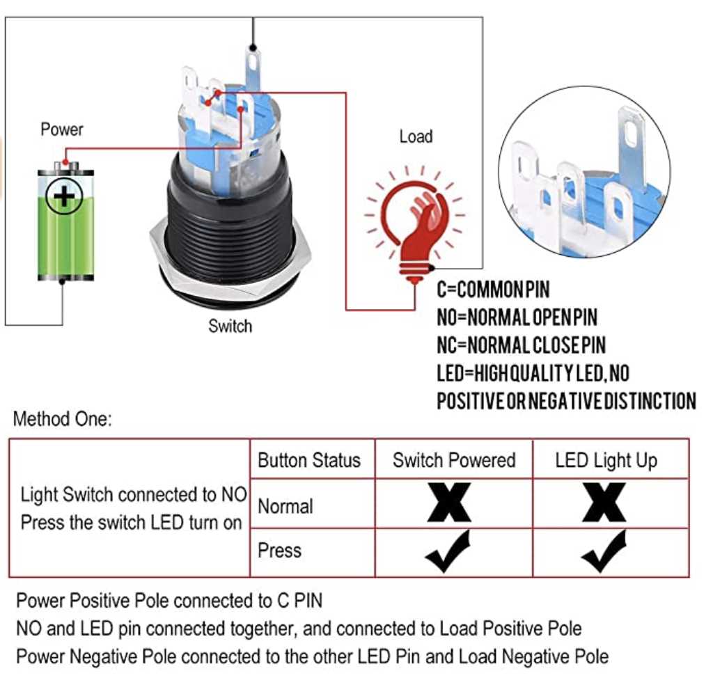 engine start push button start wiring diagram