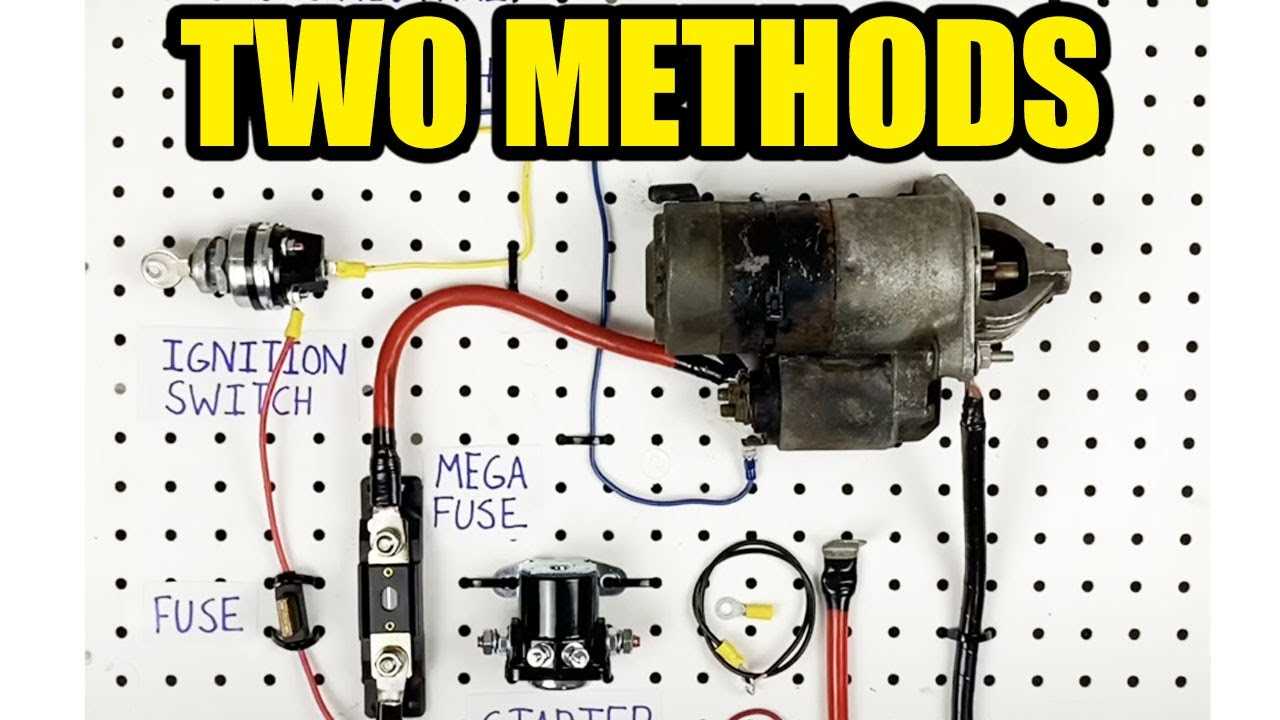 honda motorcycle starter solenoid wiring diagram