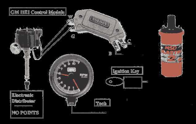 chevy msd distributor wiring diagram