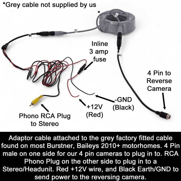 6 pin camera wiring diagram