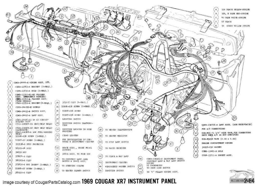 1969 mustang ignition switch wiring diagram