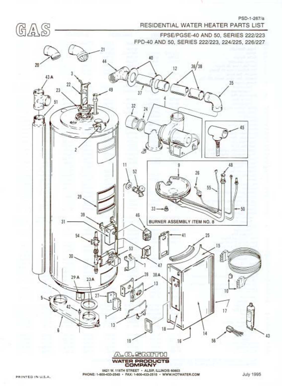 ao smith tankless water heater wiring diagram