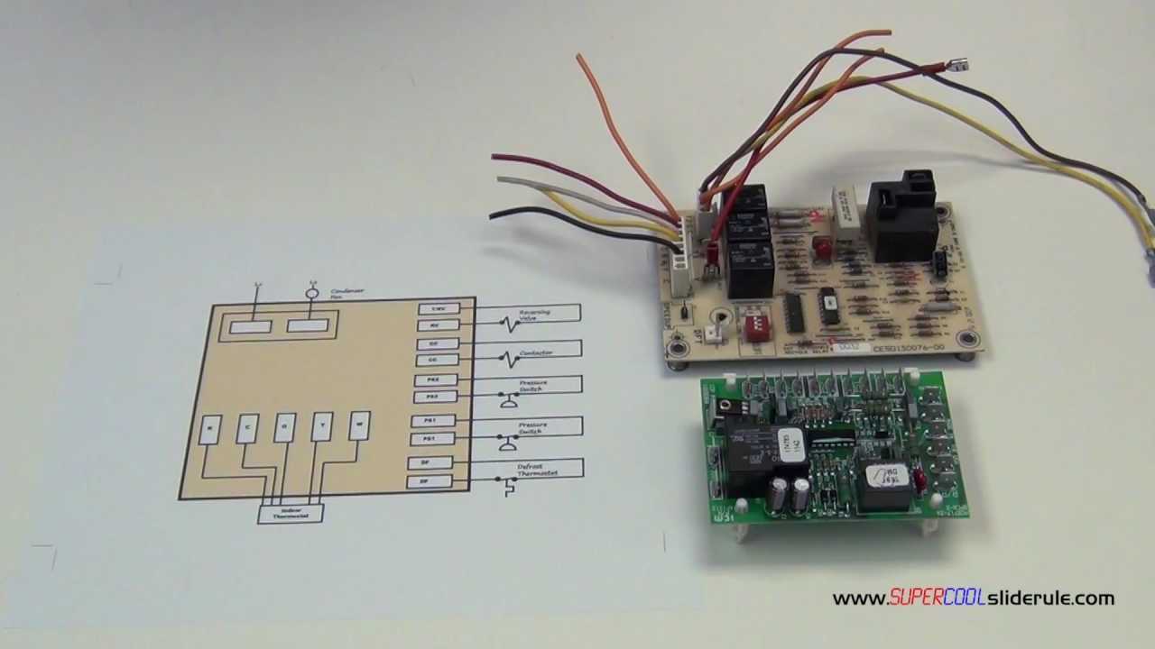 goodman defrost board wiring diagram