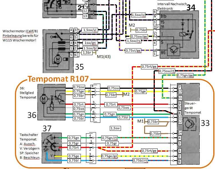 mercedes benz wiring diagram