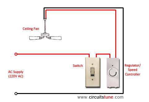 fan motor capacitor wiring diagram