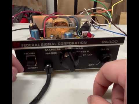 federal signal corporation pa300 wiring diagram