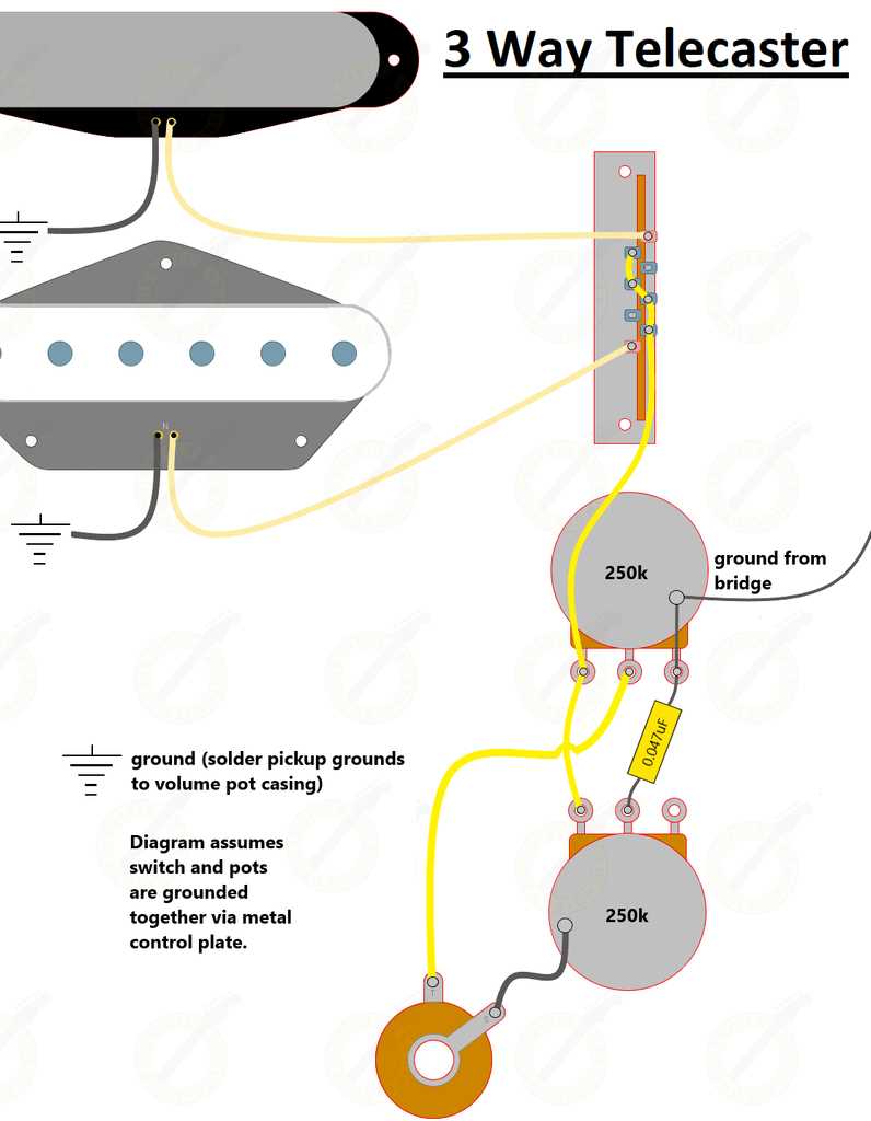 fender telecaster wiring diagrams