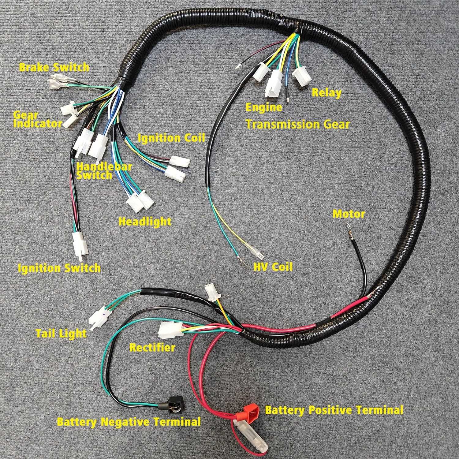 ignition switch gy6 150cc cdi wiring diagram