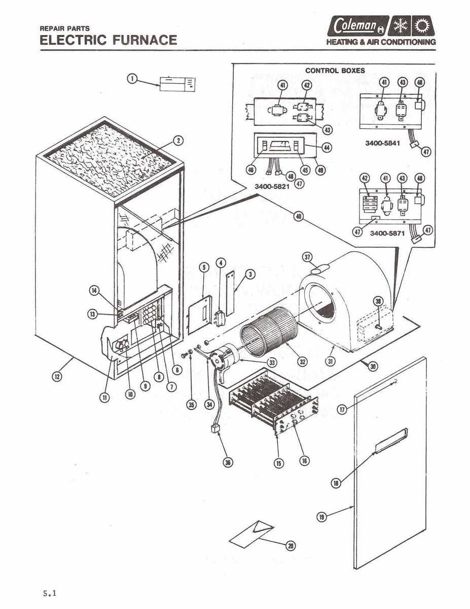 coleman ac wiring diagram