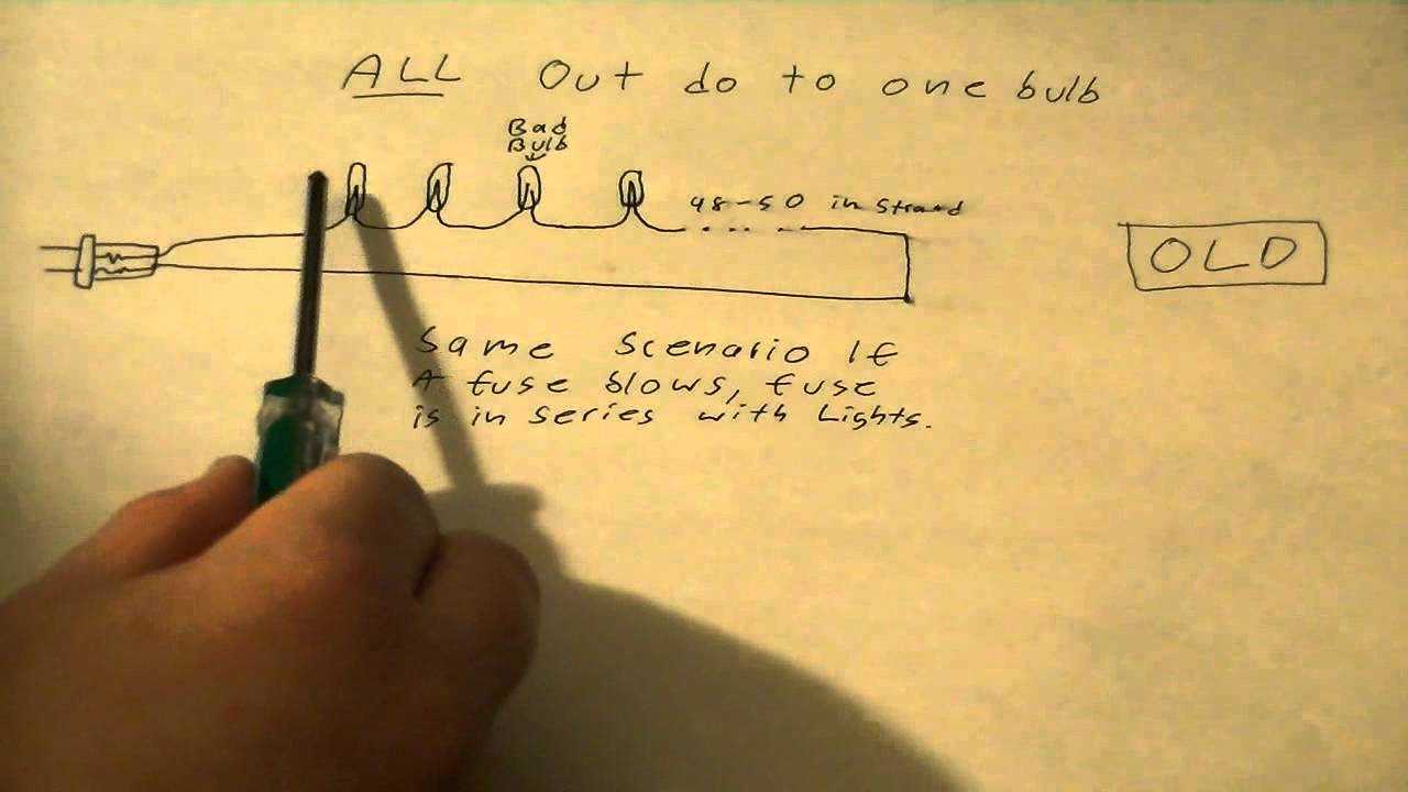 christmas lights wiring diagram