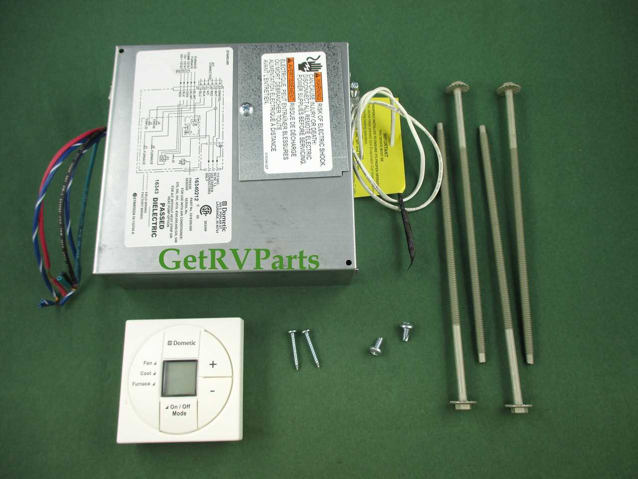 dometic 3 wire thermostat wiring diagram